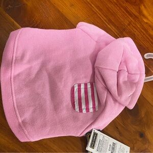 XXS pink dog coat nwt